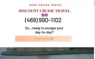 Apexcruisetravel.com Screenshot 2024-04-26 09:32:31