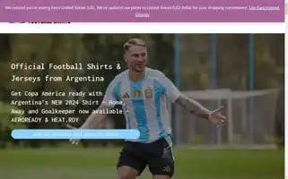 Argentinafootballshirts.com Screenshot 2024-07-03 09:46:54