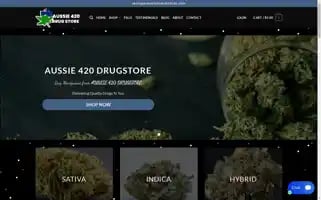 Aussie420drugstore.com Screenshot 2024-05-21 01:36:38