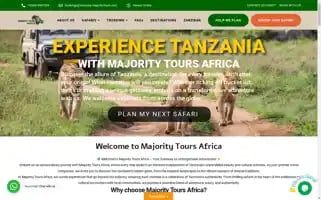 Tanzania-majority-tours.com Screenshot 2024-04-27 03:07:26