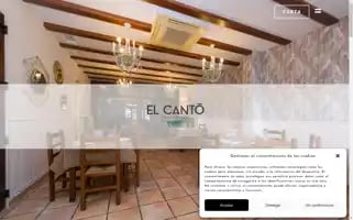 Elcantorestaurant.com Screenshot 2024-05-19 09:03:38