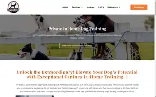 Exceptionalcanines.com Screenshot 2024-05-18 20:44:11