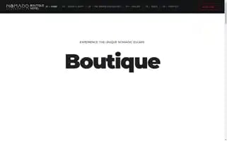 Nomadohotel.com Screenshot 2024-04-26 22:26:01