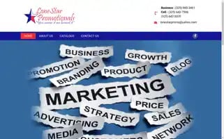 Lonestarpromotional.com Screenshot 2024-05-16 06:07:29