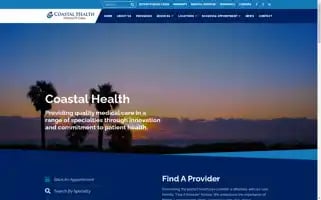 Coastalhealth.com Screenshot 2024-07-07 06:28:52