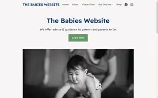 Thebabieswebsite.com Screenshot 2024-07-02 08:10:27