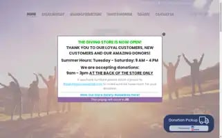 Thegivingstorenv.com Screenshot 2024-05-16 20:55:49
