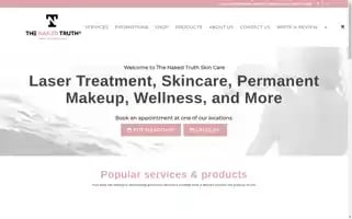 Thenakedtruthskincare.com Screenshot 2024-05-14 09:59:45