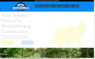 Metalbuildingstexas.us Screenshot 2024-05-16 07:41:01