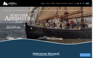 Schooner-adventure.org Screenshot 2024-07-01 17:16:35