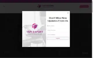 Tapiexport.com Screenshot 2024-05-24 03:41:30