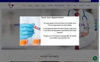 Htindiahealthcare.com Screenshot 2024-05-27 05:40:45