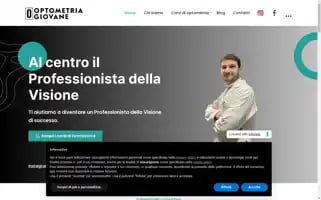 Optometriagiovane.it Screenshot 2024-05-18 03:31:16