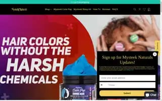 Mysteeknaturals.com Screenshot 2024-05-04 07:01:56