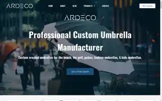 Umbrellamfr.com Screenshot 2024-05-19 07:20:34