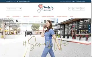 Wadesuniform.com Screenshot 2024-04-24 07:43:24