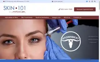 Skin101houston.com Screenshot 2024-05-16 17:38:22