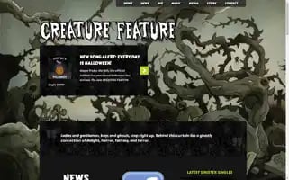 Creaturefeaturemusic.com Screenshot 2024-07-06 22:40:30
