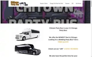 Chitownpartybus.com Screenshot 2024-06-26 10:16:35