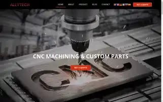 Allytechmachining.com Screenshot 2024-05-19 09:12:37