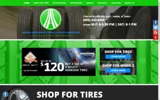 Aikendiscounttire.com Screenshot 2024-05-08 11:02:44