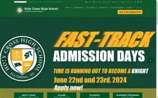 Holycrosshs.org Screenshot 2024-06-12 08:11:51