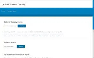 Uksmallbusinessdirectory.co.uk Screenshot 2024-05-14 17:46:49