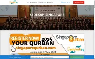 Sedekahsingapore.com Screenshot 2024-05-28 08:31:58