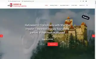 Dracula-tours.co.uk Screenshot 2024-04-15 14:56:33