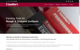 Hamiltonbrush.co.za Screenshot 2024-07-06 14:48:37