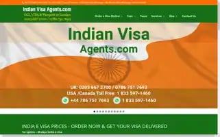 Indianvisaagents.com Screenshot 2024-06-27 11:30:23