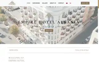 Empirehotel.al Screenshot 2024-04-23 15:44:25