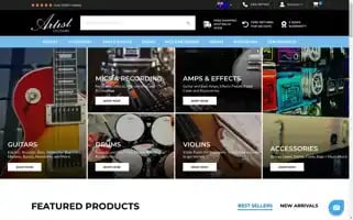 Artistguitars.com.au Screenshot 2024-05-08 14:26:09