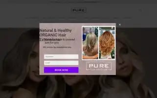 Purehairexperiencesalon.com Screenshot 2024-04-27 12:01:47
