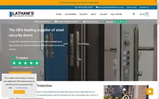 Lathamssteeldoors.co.uk Screenshot 2024-05-12 16:59:08
