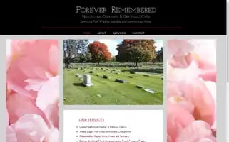 Foreverrememberedfortwayne.com Screenshot 2024-05-15 22:40:43