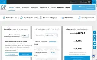 Crefinance.be Screenshot 2024-07-09 11:55:38