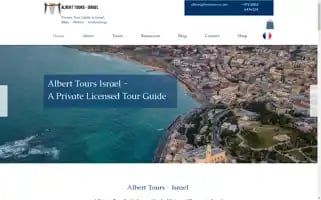 Albert-tours-israel.com Screenshot 2024-04-22 12:48:30