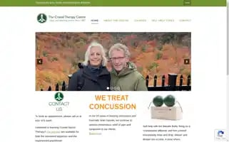 Cranialtherapycentre.com Screenshot 2024-07-04 16:44:26