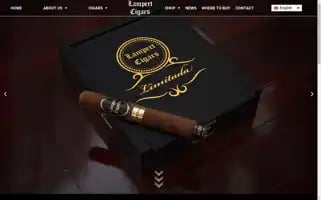 Lampertcigars.com Screenshot 2024-07-01 16:30:19