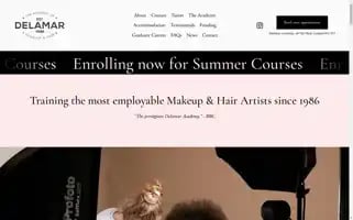 Delamaracademy.co.uk Screenshot 2024-05-09 09:11:39