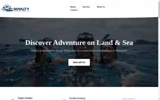 Royaltytoursandwatersports.com Screenshot 2024-04-16 16:22:31
