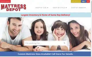 Mattressdepotsouth.com Screenshot 2024-05-16 07:11:55