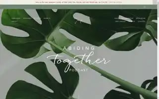 Abidingtogetherpodcast.com Screenshot 2024-07-01 20:58:06