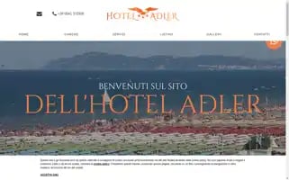 Adlerhotelrimini.it Screenshot 2024-04-14 09:20:20
