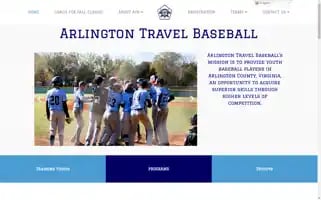 Arlingtontravelbaseball.com Screenshot 2024-04-27 03:58:42
