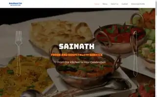 Sainathfoodsandhospitalityservice.com Screenshot 2024-05-28 15:20:22