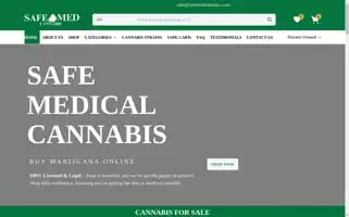 Safemedcannabis.com Screenshot 2024-05-27 10:42:59