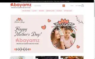 Abayamzclothing.com Screenshot 2024-05-23 13:17:55