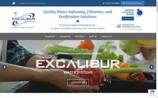 Excaliburwater.com Screenshot 2024-06-16 10:47:35